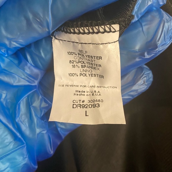 Urban Outfitters + Lush: Mesh Inset Skater Dress | Black  | Size L - Picture 4 of 5